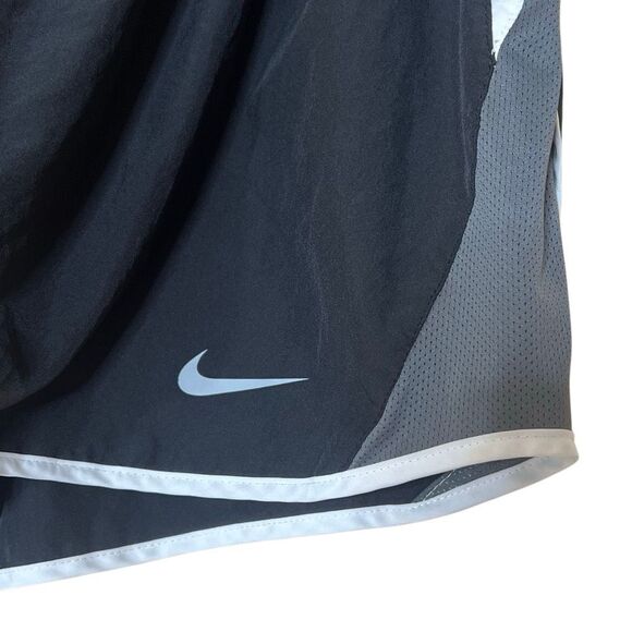 Nike Dri-Fit 10K Classic Swoosh Tempo Running Athletic Shorts Black Gray Sz 1X - Picture 3 of 7